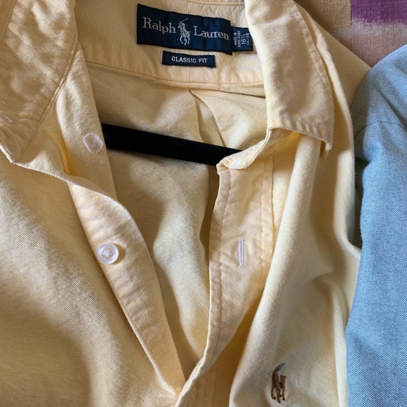 3 Ralph Lauren Classic Fit button downs - Picture 3 of 5